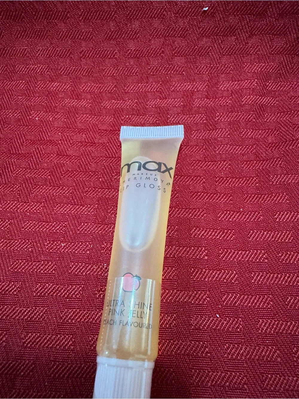 Cherimoya Ultra Shine Peach Pink Jelly Lip Gloss & Pink Shimmer Gloss Duo